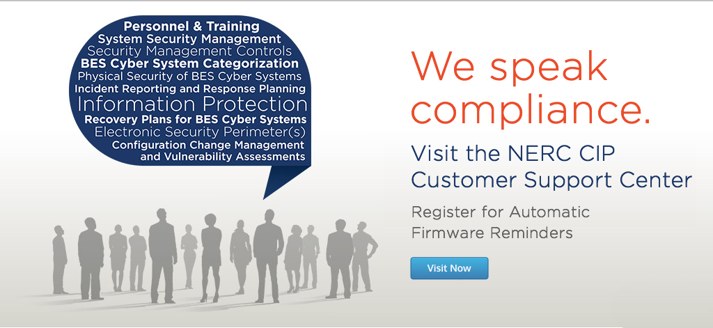 Visit the NERC CIP Customer Support Center